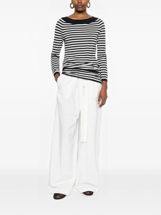 26SS 막스마라 스웨터 2611381011650 013 MARFIL RALLADO AZUL - MAX MARA