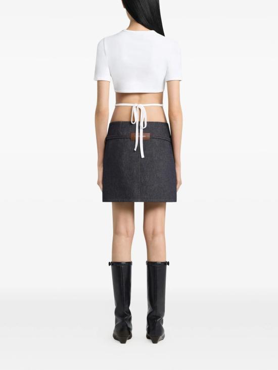 26SS 쿠레쥬 반팔 티셔츠 226JTS256JS0203 0001 HERITAGE WHITE - COURREGES