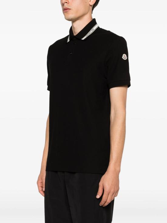 26SS 몽클레어 폴로 티셔츠 L10918A0002284720 999 BLACK - MONCLER