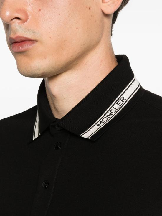 26SS 몽클레어 폴로 티셔츠 L10918A0002284720 999 BLACK - MONCLER
