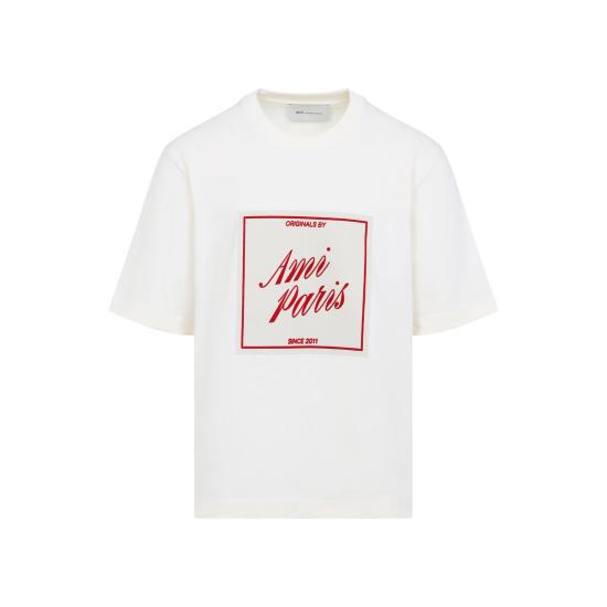26SS 아미 반팔 티셔츠 UTS385726 136 BLANC CREME