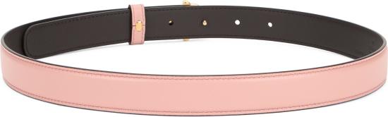 26SS 구찌 홀스빗 레더 벨트 836993AAEC25712 Pink - GUCCI
