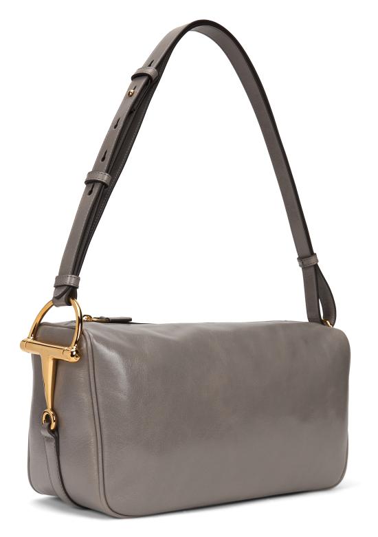 26SS 구찌 하프 홀스빗 미디엄 숄더백 860787AAF1G1275 grey - GUCCI