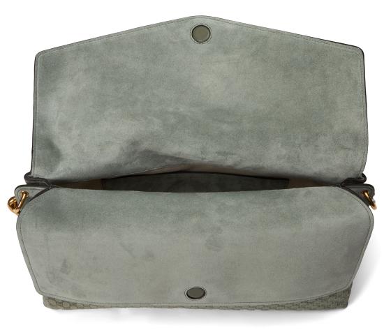 26SS 구찌 체인 라지 숄더백 857362AAF0P3403 Light Blue - GUCCI