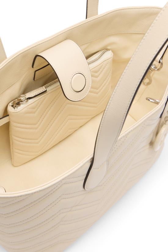 26SS 구찌 GG 마몽 미디움 토트백 855279AAFS19540 Ivory - GUCCI
