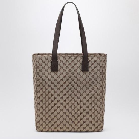 25FW 구찌 GG 캔버스 라지 토트 백 834456FAEPS9752 Beige - GUCCI