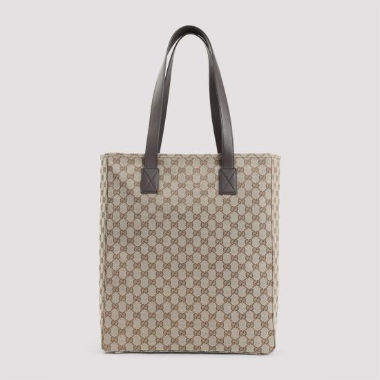 25FW 구찌 GG 캔버스 라지 토트 백 834456FAEPS9752 Beige - GUCCI