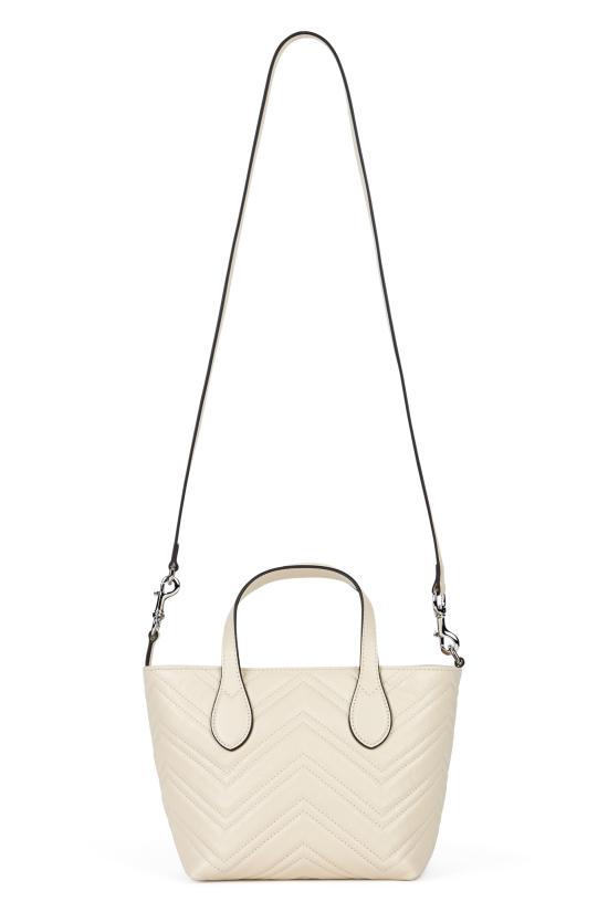 26SS 구찌 GG 마몽 스몰 토트백 855391AAFS19540 panna - GUCCI