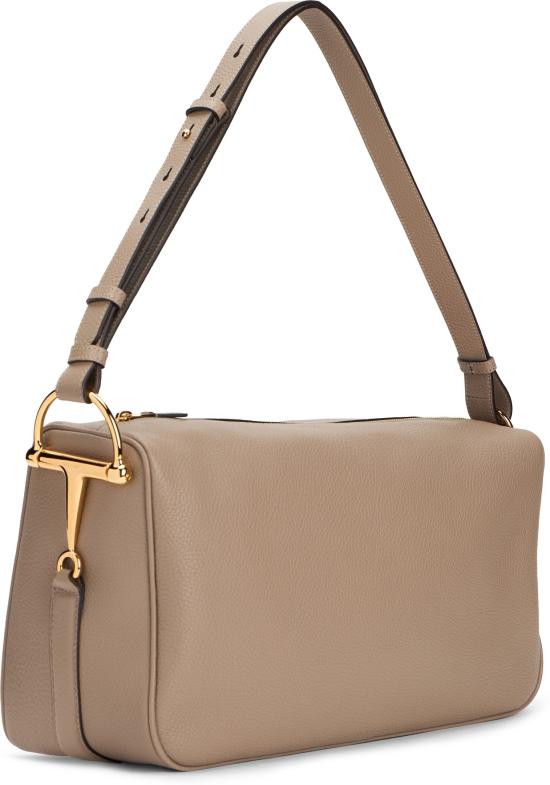 26SS 구찌 하프 홀스빗 라지 숄더백 862530AAFDM1523 Beige - GUCCI