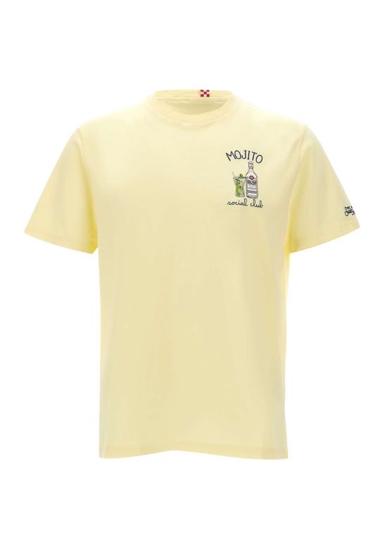 26SS 세인트바쓰 반팔 티셔츠 POT0001 07970L YELLOW