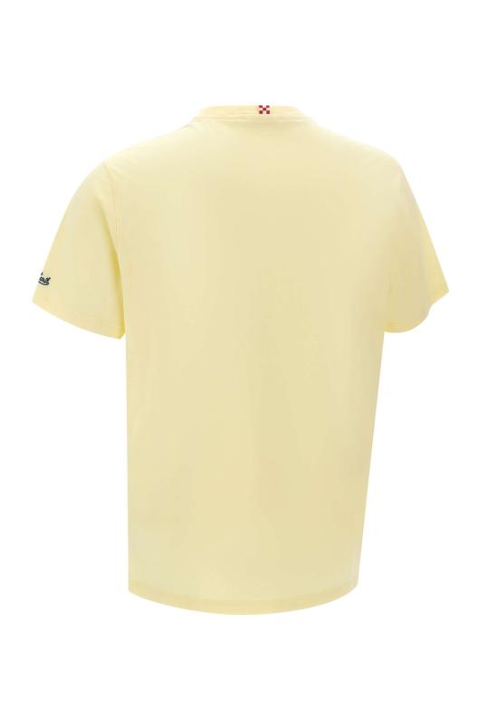 26SS 세인트바쓰 반팔 티셔츠 POT0001 07970L YELLOW - MC2 SAINT BARTH