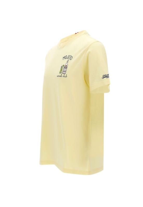 26SS 세인트바쓰 반팔 티셔츠 POT0001 07970L YELLOW - MC2 SAINT BARTH