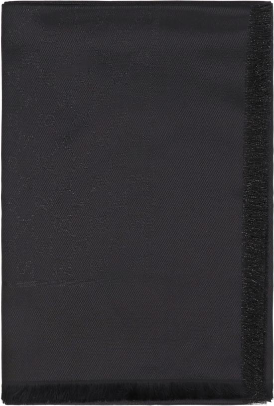 26SS 구찌 머플러/스카프 8445613GA181000 black - GUCCI