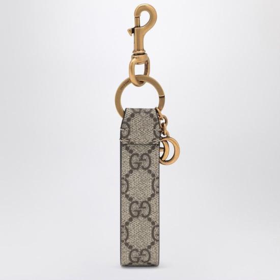 26SS 구찌 후크 클로저 오피디아 키체인 817017JAAH48766 brown - GUCCI