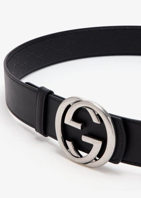 26SS 구찌 가죽 벨트 849862AAFDV1000 black - GUCCI