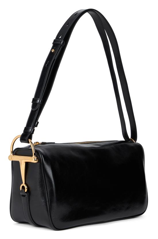 26SS 구찌 하프 홀스빗 미디엄 숄더백 860787AAF1G1000 black - GUCCI