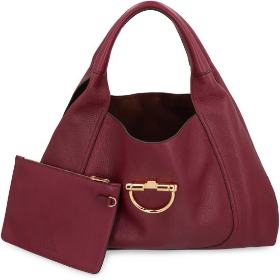 25FW 구찌 소프트빗 맥시 숄더백 837466AAEAO6207 red - GUCCI