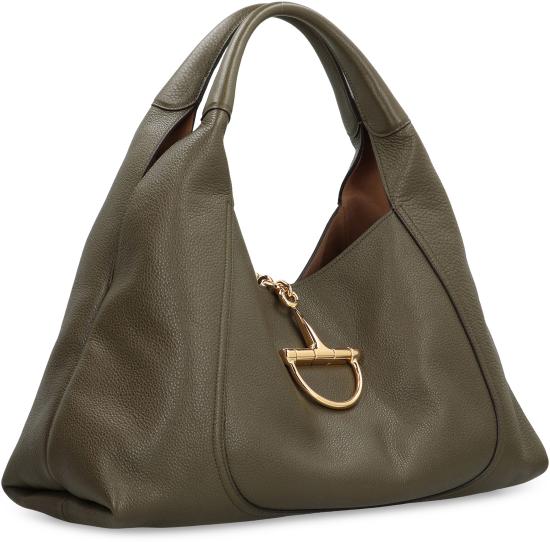 25FW 구찌 소프트빗 맥시 숄더백 837466AAEAO3332 green - GUCCI