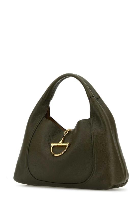 25FW 구찌 소프트빗 맥시 숄더백 837466AAEAO3332 green - GUCCI