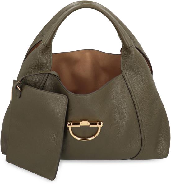 25FW 구찌 소프트빗 맥시 숄더백 837466AAEAO3332 green - GUCCI