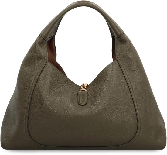 25FW 구찌 소프트빗 맥시 숄더백 837466AAEAO3332 green - GUCCI
