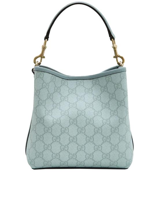 26SS 구찌 GG 엠블럼 스몰 버킷백 815118FAD6L4943 Light Blue