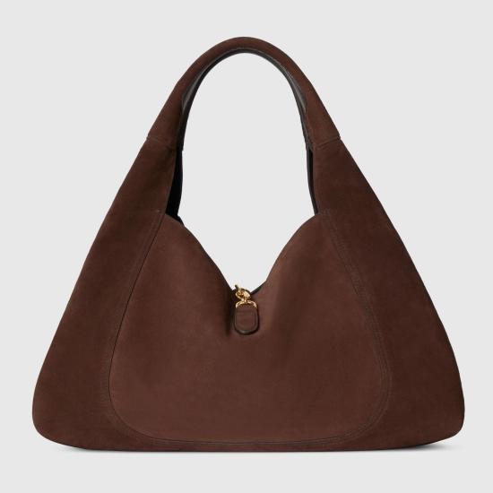 26SS 구찌 소프트빗 맥시 숄더백 837466AAFLB2019 brown - GUCCI