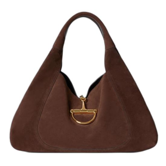 26SS 구찌 소프트빗 맥시 숄더백 837466AAFLB2019 brown