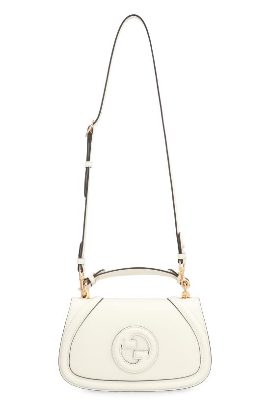 25FW 구찌 블론디 탑 핸들 백 815714AAEC29050 White - GUCCI