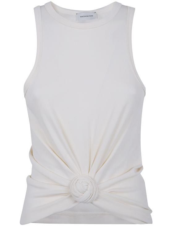 26SS 마그다뷰트림 민소매 티셔츠 167526 CREAM NUDE NEUTRALS