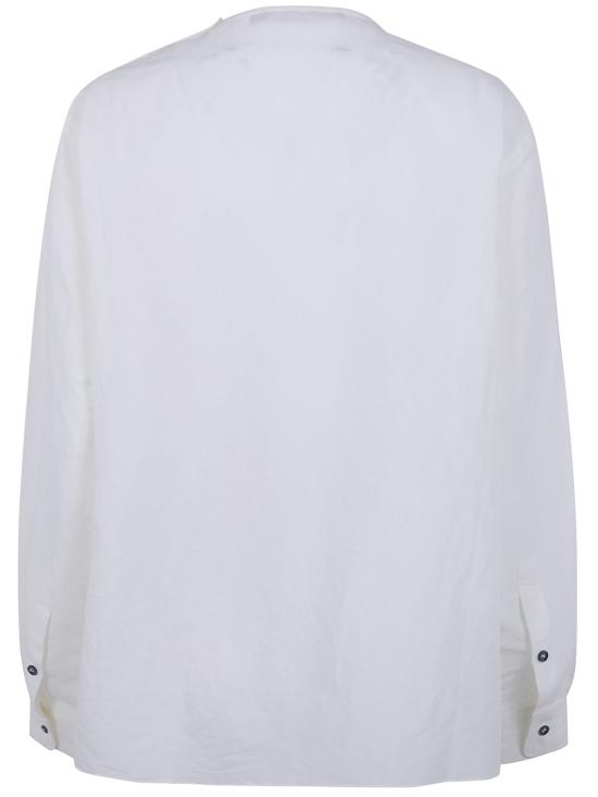 26SS 소피 드후레 블라우스 S26BARELLION 01 WHITE - SOFIE D'HOORE