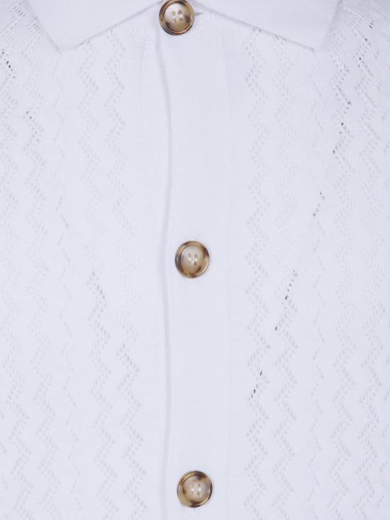 26SS 발바 반팔 셔츠 6000918 001 WHITE - BARBA