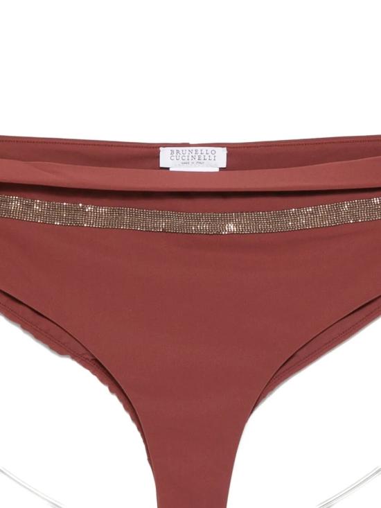 26SS 브루넬로 쿠치넬리 비키니 수영복 MQ965VS599 C499 BROWN - BRUNELLO CUCINELLI