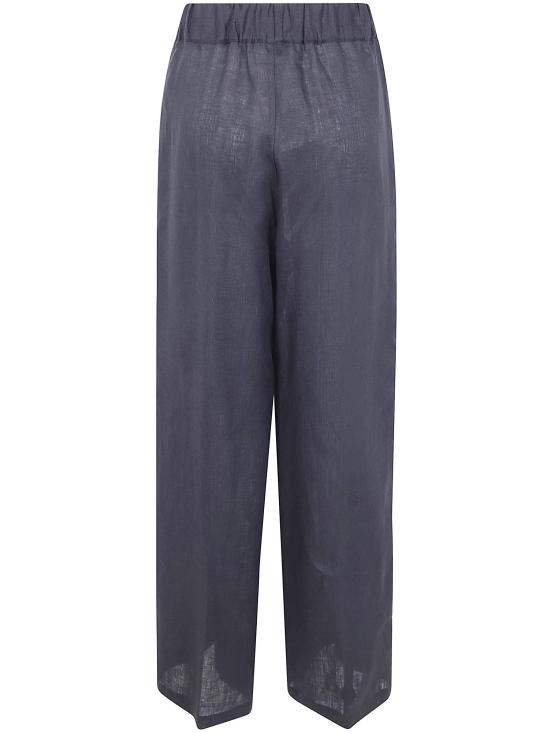 26SS 세미쿠튀르 팔라초 팬츠 S6SN38 Y69 BLACK - SEMI-COUTURE