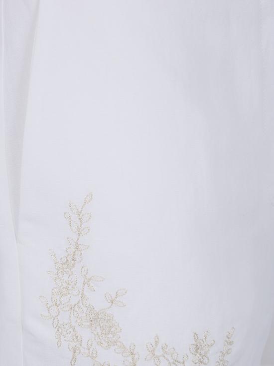 26SS 세미쿠튀르 스트레이트 팬츠 S6SM45 A03 WHITE - SEMI-COUTURE