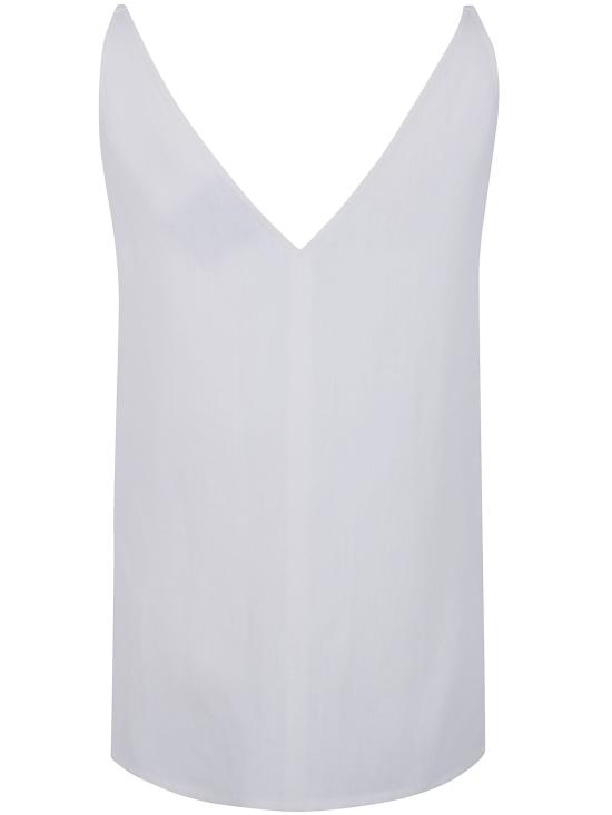 26SS 세미쿠튀르 민소매 티셔츠 S6SM41 A03 WHITE - SEMI-COUTURE