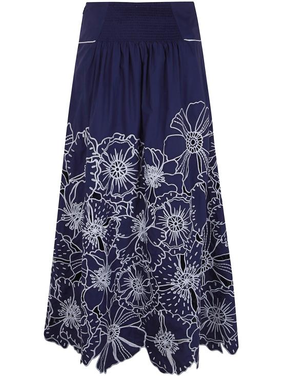 26SS 팜 리오 롱 스커트 349119 L0003 BLUE - FARM RIO