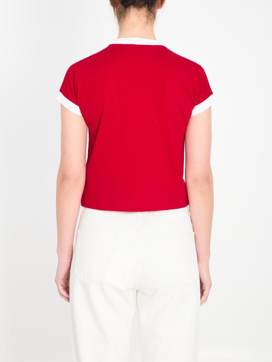 26SS 베르사체 반팔 티셔츠 10236971A17894 2RC90 RED - VERSACE