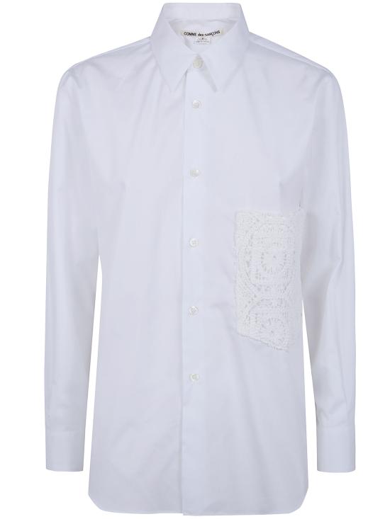 26SS 꼼데가르송 셔츠 GQB012 WHITE