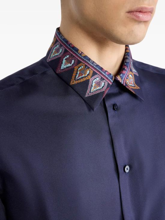 26SS 에트로 반팔 셔츠 MRIC001199SP1J5 X0885 BLUE - ETRO