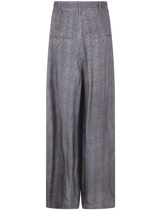 26SS 우마 왕 스트레이트 팬츠 UW3016 UW036 BLUE - UMA WANG