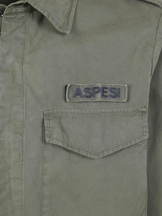 26SS 아스페시 긴팔 셔츠 S6ACE10G178 85393 GREEN - ASPESI