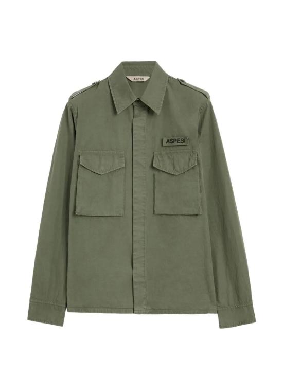 26SS 아스페시 긴팔 셔츠 S6ACE10G178 85393 GREEN - ASPESI