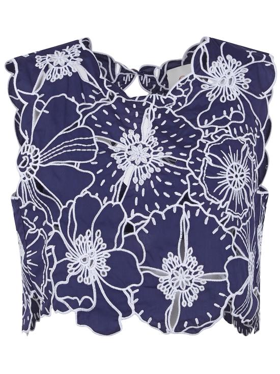 26SS 팜 리오 민소매 티셔츠 349118 L0003 BLUE