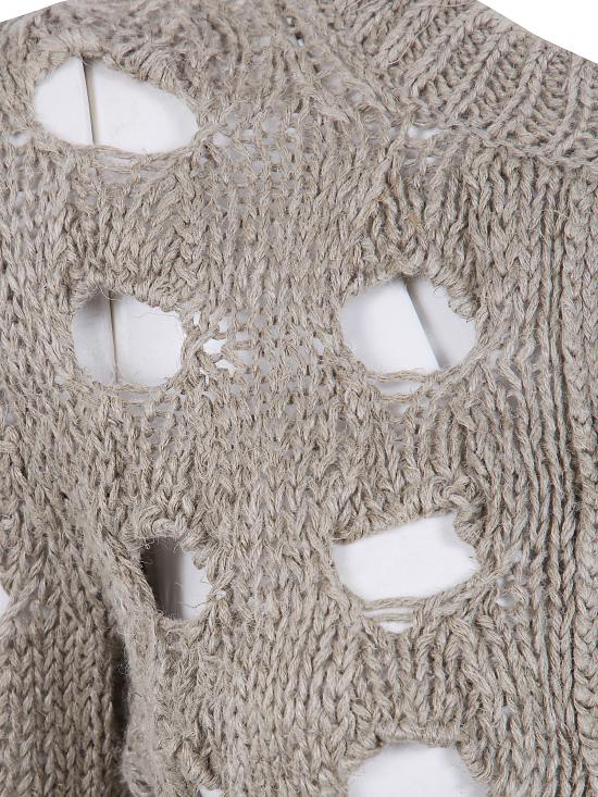 26SS 꼼데가르송 스웨터 GQN005 ECRU NUDE NEUTRALS - COMME DES GARCONS
