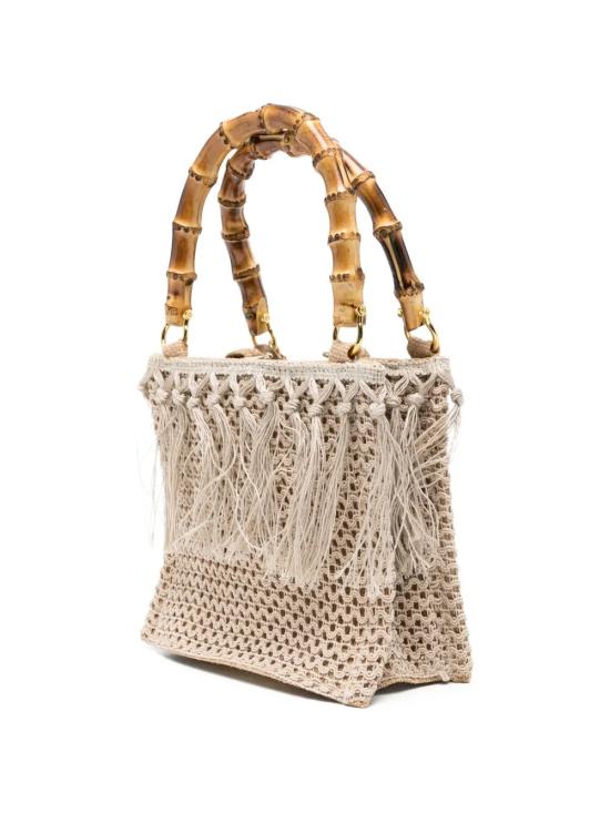 26SS 라밀라네사 토트백 FLORA ROPE NUDE NEUTRALS - LA MILANESA