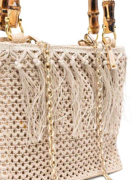 26SS 라밀라네사 토트백 FLORA ROPE NUDE NEUTRALS - LA MILANESA