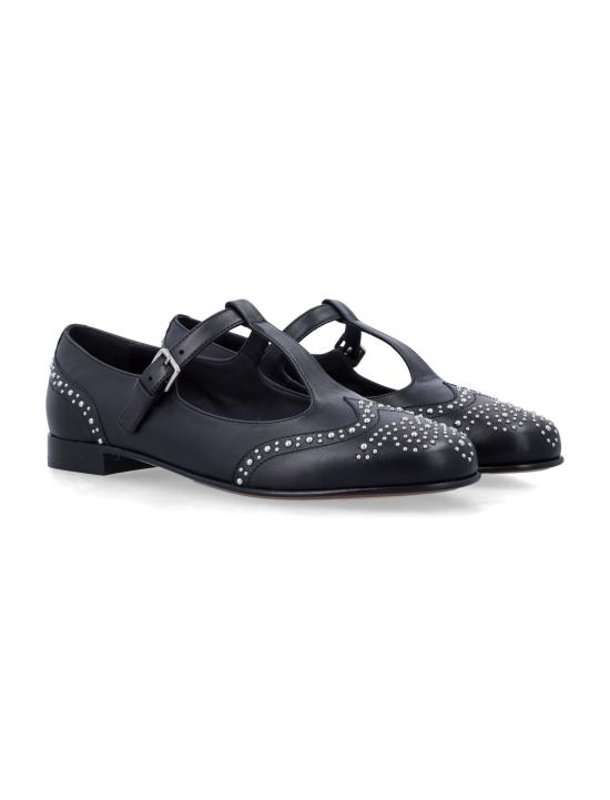 26SS 처치스 플랫 슈즈 DX01119WPF0AAB BLACK - CHURCHS