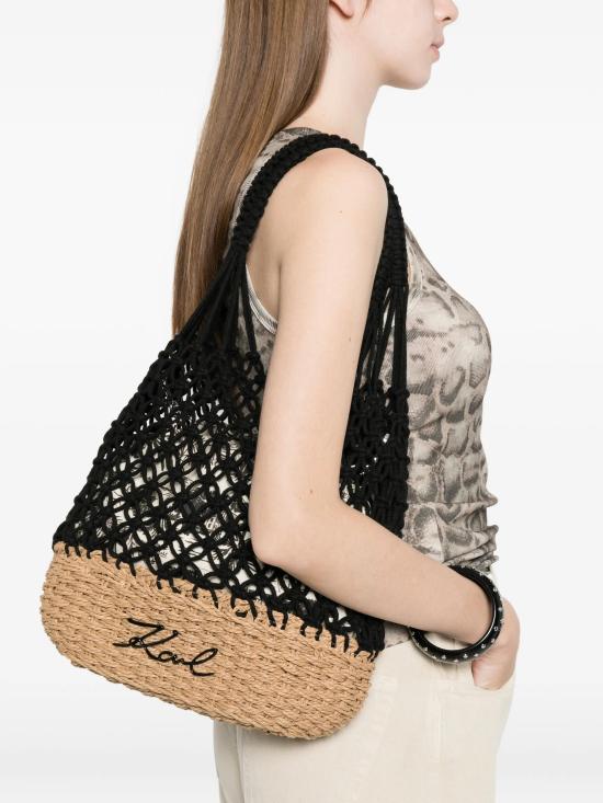 26SS 칼라거펠트 숄더백 B2W46071425 NATURBLACK - KARL LAGERFELD