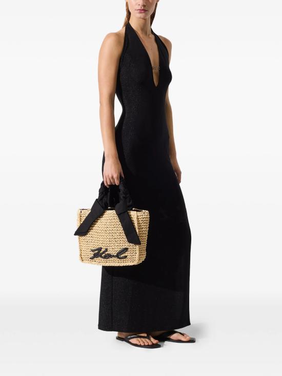 26SS 칼라거펠트 토트백 B2W46073425 NATURBLACK - KARL LAGERFELD